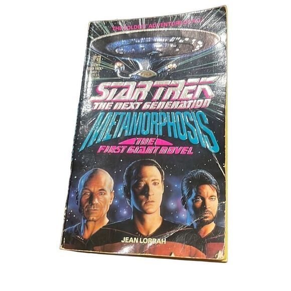 Star Trek Next Generation Metamorphosis Novel Paperback Book 1990 by Jean Lorrah - Picture 1 of 5